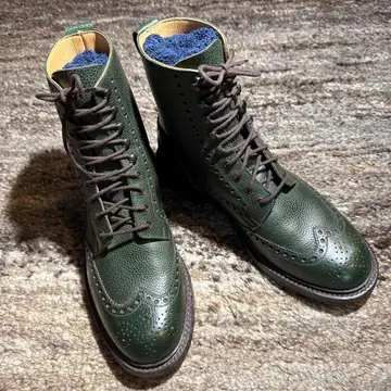 CROCKETT&JONES x TODD SNYDER 그린 부츠