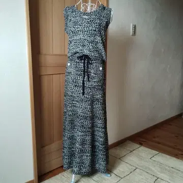 그레이스 클래스 네프 트위드 니트 셋업 36