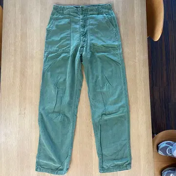 미군 빈티지 베이커 팬츠 70s 버튼 플라이 31-32인치