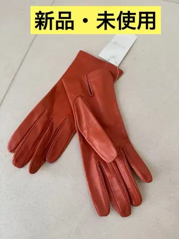 [ 새상품 ] 천연 가죽 여성 장갑 이탈리아제 셀모네타 그로브스