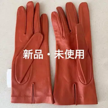 [ 새상품 ] 천연 가죽 여성 장갑 이탈리아제 셀모네타 그로브스