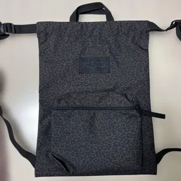 JANSPORT 백팩 레오파드 무늬