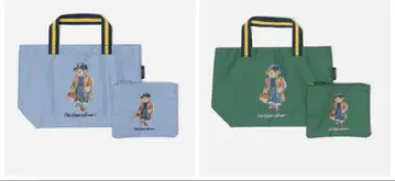 폴로 랄프 로렌 파우치 포함 토트 택 포함 새상품 폴로베어