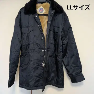 네이비 보아 라이닝 점퍼 LL 사이즈 작업옷 도카잔