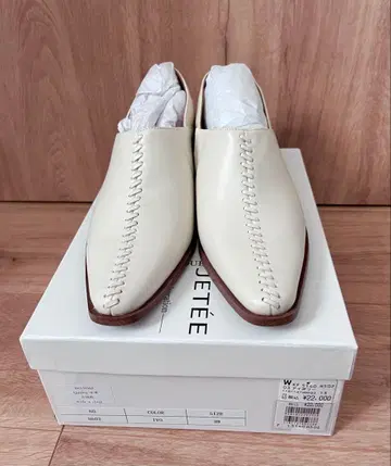 미사용 새상품 가죽 슬립온 24.5cm