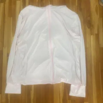 핑크 긴팔 후드티