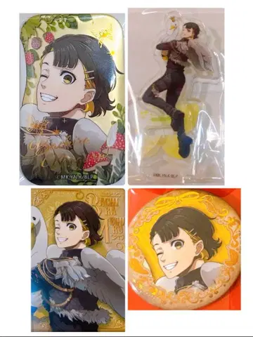 블루 록 호쿠세이 뱃지 스퀘어 캔뱃지 미니 미니 아크릴 스탠드 특전