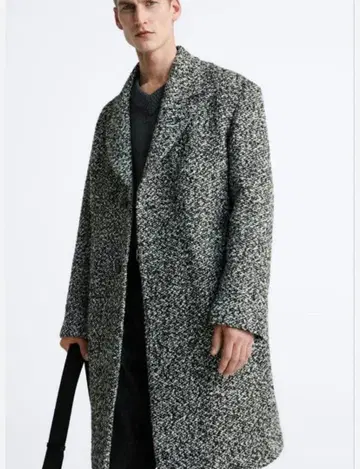새상품급 ZARA 자라 체스터 코트 M(180/92A) 그레이