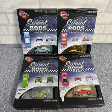 미개봉 핫휠 컬렉터북 4종 Sweet RODS 부록