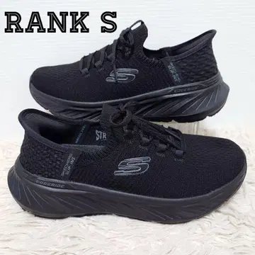 새상품급 SKECHERS SLIP-INS 스니커즈 신발 24 올블랙