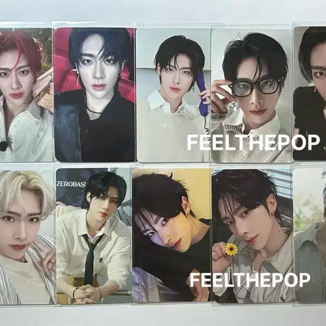 일괄 제로베이스원 제베원 리키 포카 미공포 특전 정규 시그 앨범 알라딘