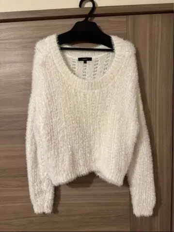 rienda 화이트 니트 FREE 사이즈