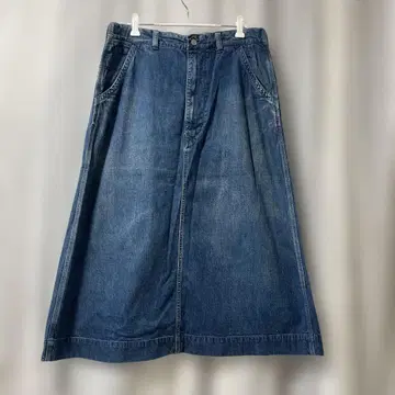 45R 맥 데님 페인터 스커트