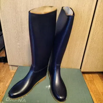 네이비 롱 부츠 8 사이즈