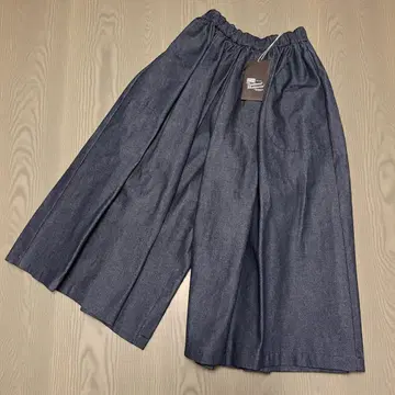 트래디셔널 웨더웨어 와이드 팬츠 큐롯 팬츠 데님 팬츠