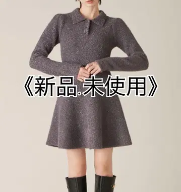 lilybrown 라메 니트 원피스