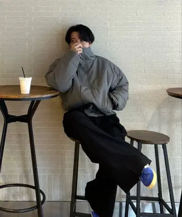 하이넥 코튼 자켓 RG0030