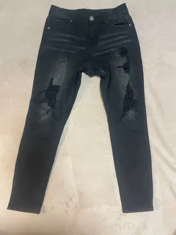 아담스 저글러 스키니 데님 블랙