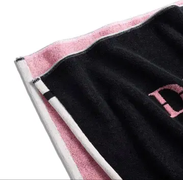 새상품 BLACKPINK DEADLINE WORLD TOUR 타월 블랙