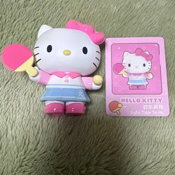 산리오 키티 TOP TOY 피규어 스포츠 탁구 중국