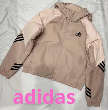 adidas 후드 부착 점퍼 충전솜 바이컬러