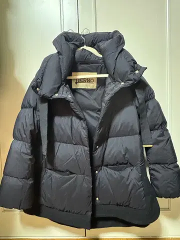 Herno (헬노) 울 다운 자켓 블랙