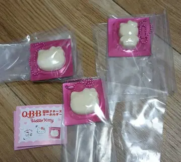 QBB 형틀 치즈 키링 헬로키티