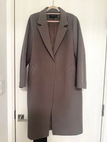 [ INDIVI ] 모카 브라운 체스터 코트 [ 새상품급 ]