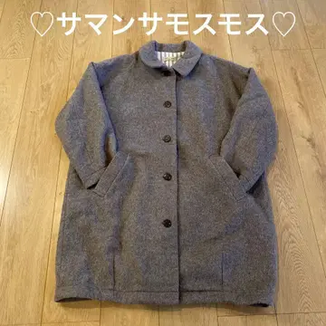 사만사 모스모스 코트 심플 귀여운 선착순 프리 사이즈