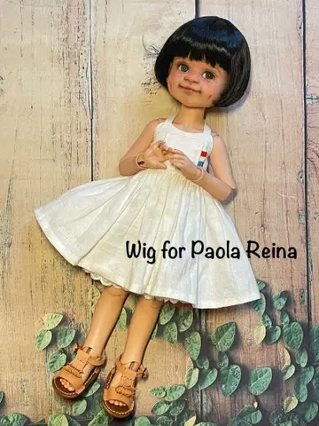 파올라레이나 가발 파올라인형 가발 7~8인치 가발 밥 가발