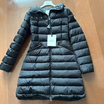 MONCLER Fiammette Gubbio 블랙 다운 자켓