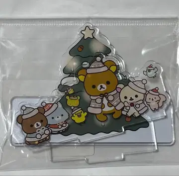 리락쿠마 크리스마스 아크릴 스탠드