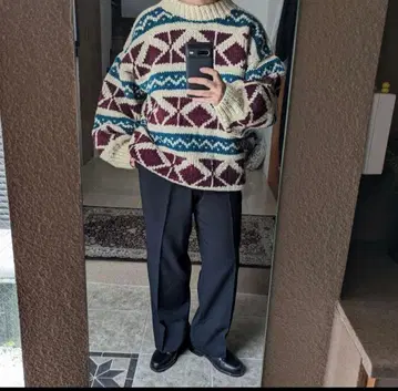 에콰도르 니트 빈티지