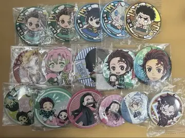 귀멸의 칼날 캔 배지 묶음 판매