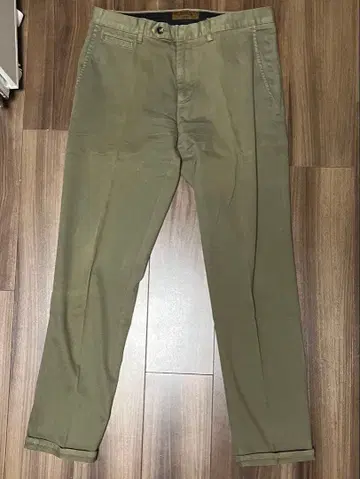 TOMORROWLAND 허니콤 코튼 슬림 테이퍼트 팬츠 사이즈 46