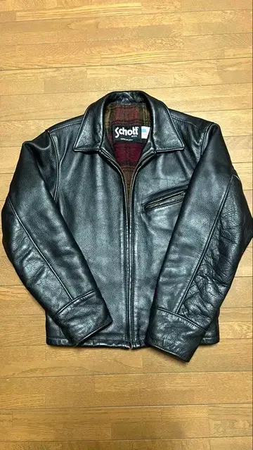 Schott 681 가죽 자켓 사이즈 36