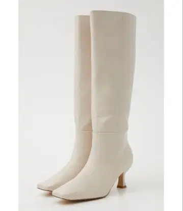 rienda 스퀘어토 슬림 롱 부츠