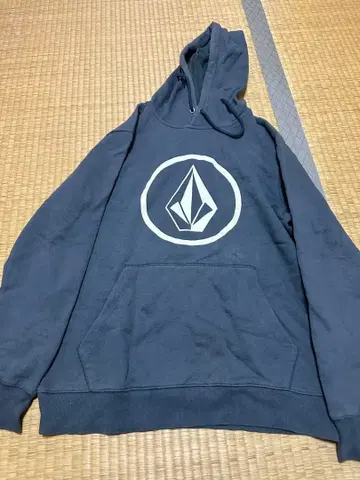 VOLCOM 플리스 후드티 다크 그레이