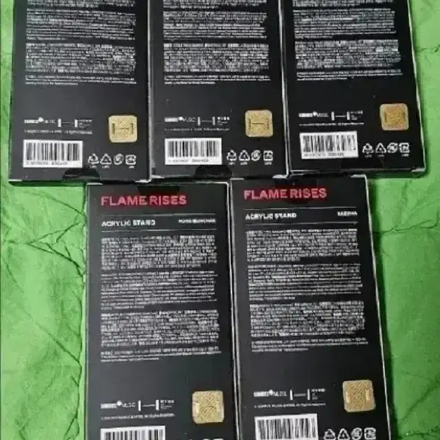 르세라핌 flame rises 아크릴 스탠드 풀 세트 - 미개봉