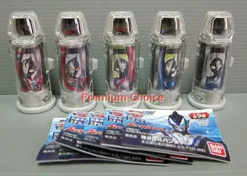 가샤폰 울트라 캡슐 02 5종 세트 메비우스 히카리 맥스 외