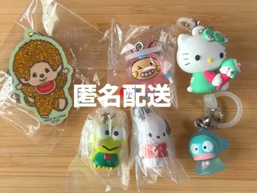 산리오 미니 모니 메지루시 참 몬치치 키링 가챠