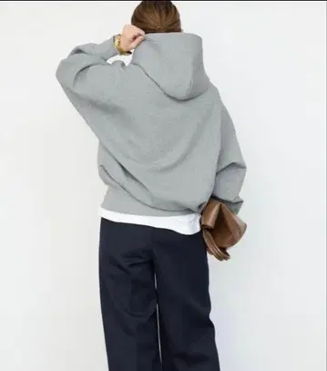 Deuxieme Classe 오버사이즈 후디 그레이