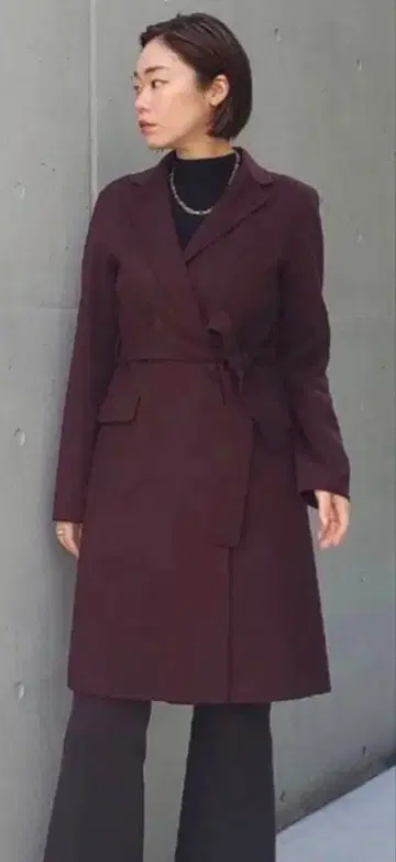 새상품 띠어리 Theory NEW DIVIDE GC 더블 페이스 코트 S