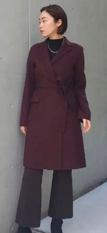 새상품 띠어리 Theory NEW DIVIDE GC 더블 페이스 코트 S