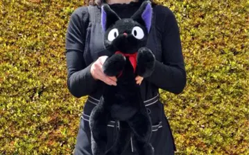 나의 마법사 봉제 인형 블랙