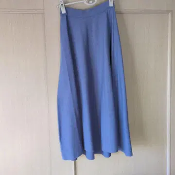 연보라 플레어 스커트 사이즈 38