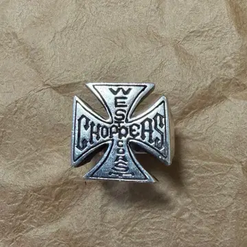 WEST COAST CHOPPERS 링 실버 925