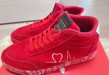 XWXC office 하이컷 스니커즈 레드