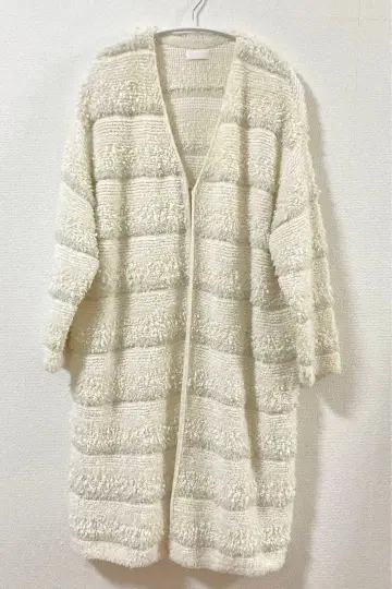 BALLSEY 보르지 니트 코트 아이보리 TOMORROWLAND