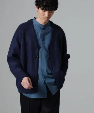 nano 2024 가디건 네이비 미사용 새상품